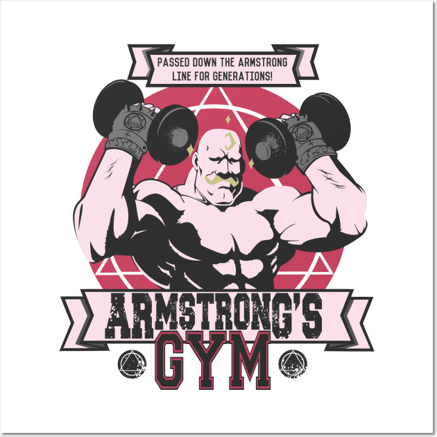 Armstrong's Gym Wall Art by AutoSave